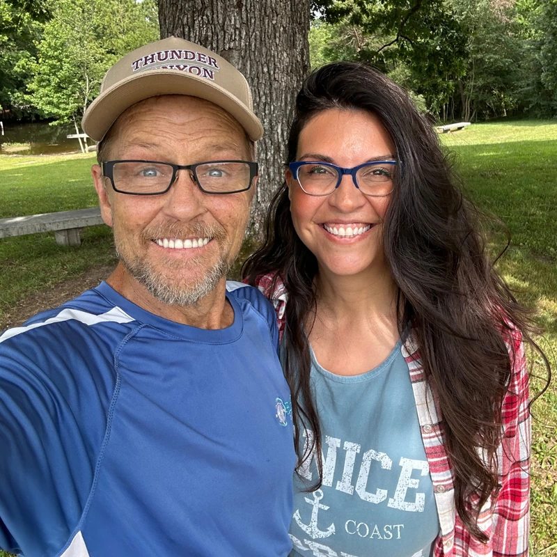 John and Mercedes together at Thunder Canyon